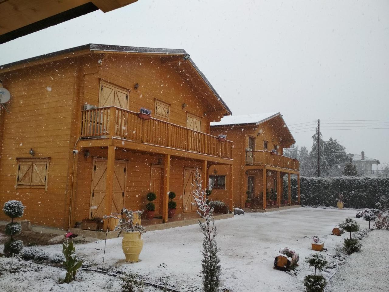 Kastor Chalets Ampelokipoi  외부 사진