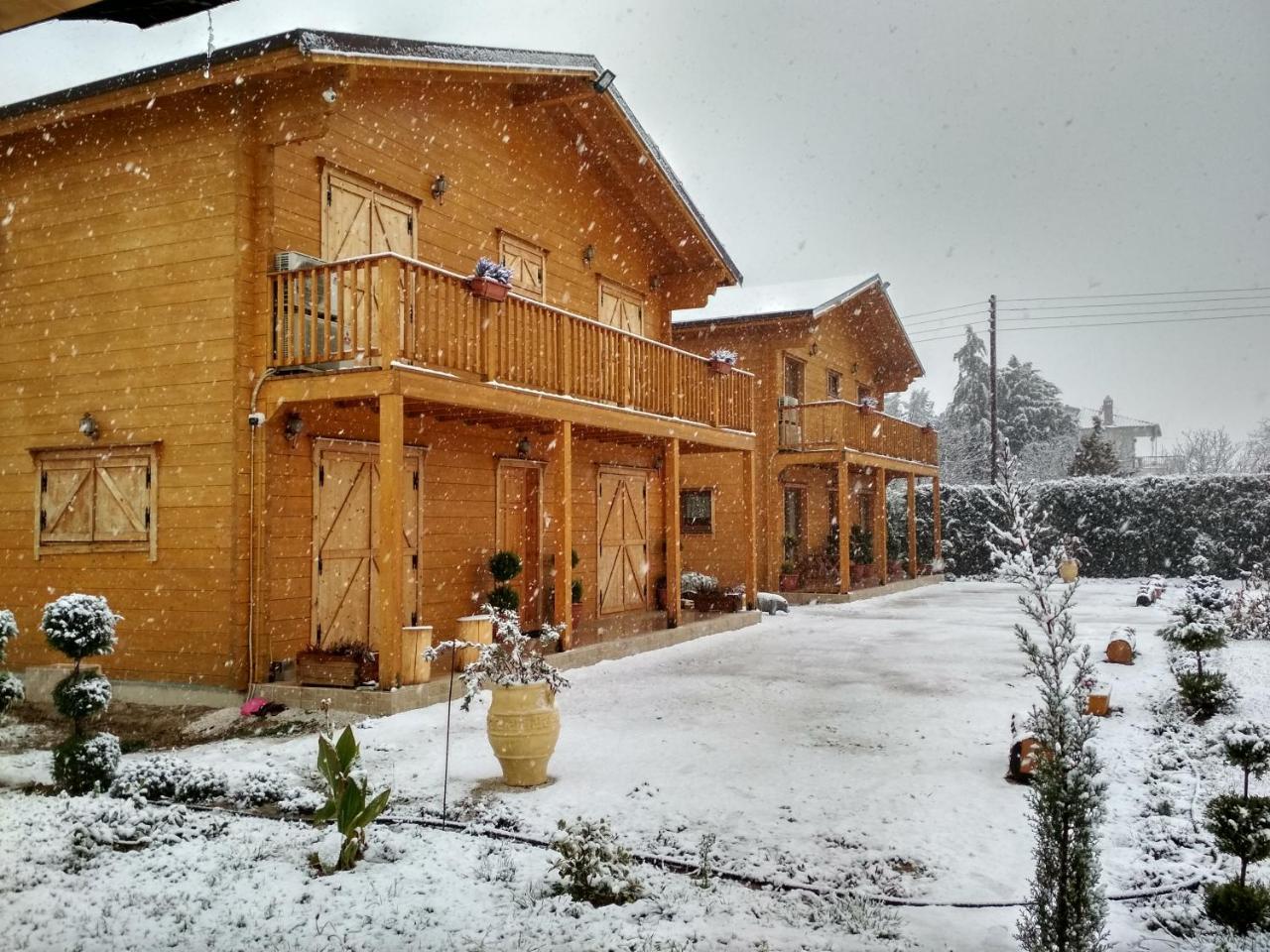 Kastor Chalets Ampelokipoi  외부 사진